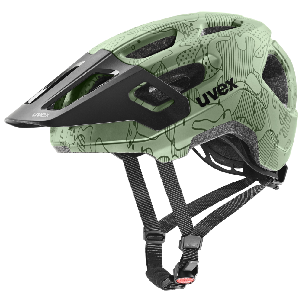 Uvex React Jr. Moss Green Altimeter Matt 52-56