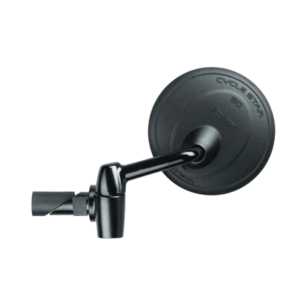 Busch & Müller Rückspiegel, CYCLE STAR 80, L:5 cm, Abklappbar, Klemmkonus 14.5mm