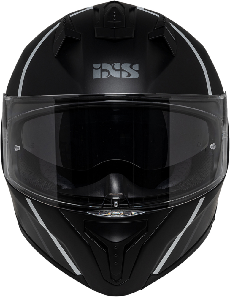 IXS Integralhelm iXS217 2.0 matt schwarz-weiss