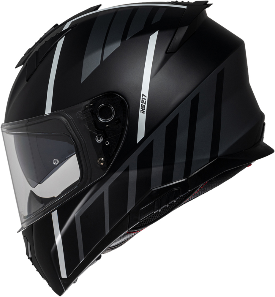 IXS Integralhelm iXS217 2.0 matt schwarz-weiss XL