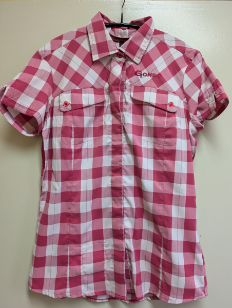 Gonso Damen-Bike-Bluse Wolga 1/2 Arm Raspb. 36