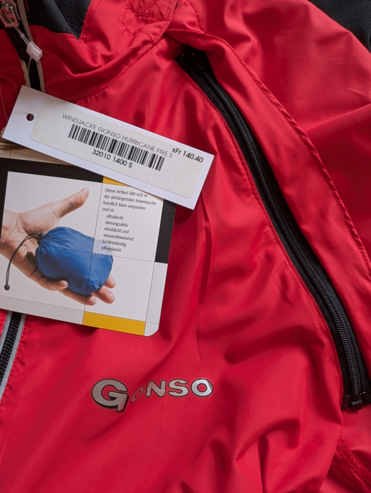 Gonso Windjacke Hurricane Fire S