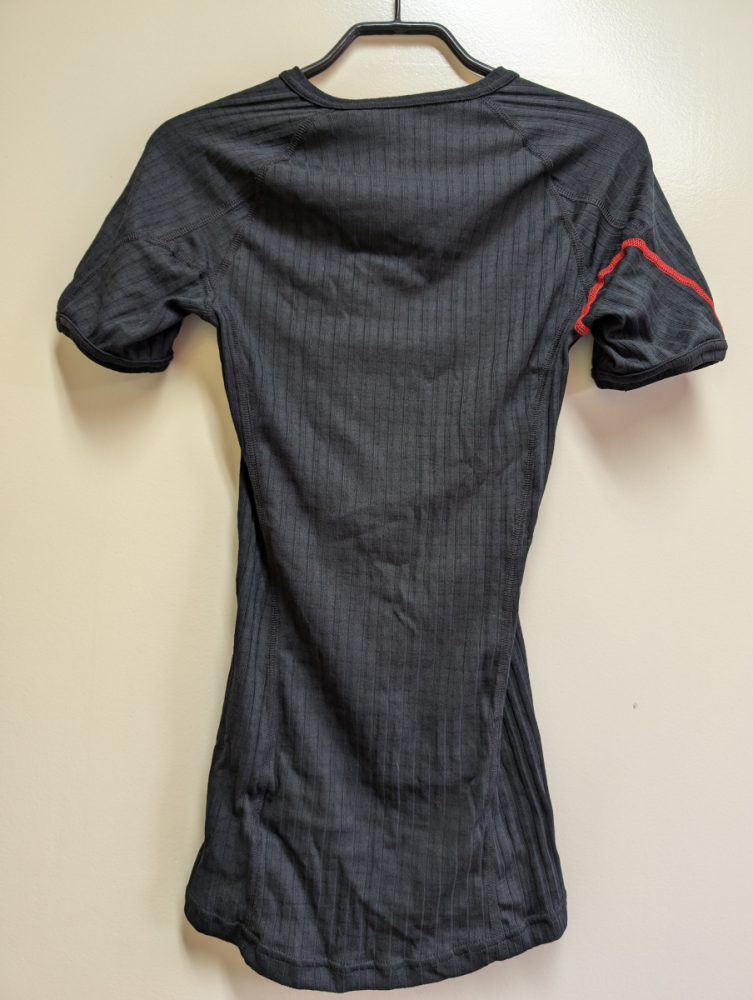 Craft Funktions-Shirt black/lava 34/36/S