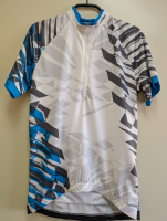 Löffler HR.Bike-Trikot Cross weiss-royal 46/XS