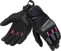 T. UR Damen Handschuh G-Four schwarz-grau-pink