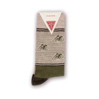 Le Patron Vintage Cyclist Socks army green (39-42)