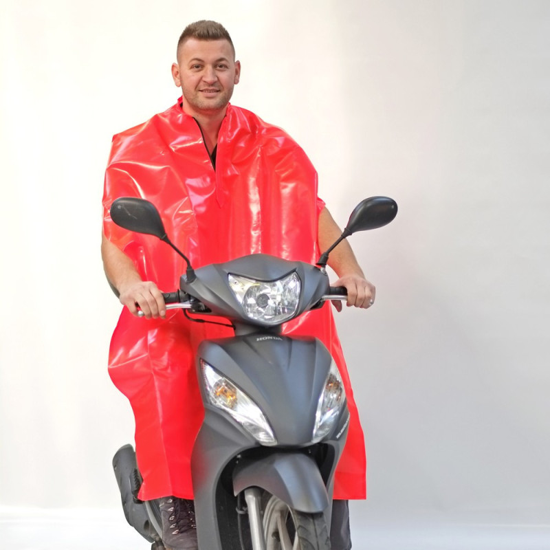 BLACHO-TEX Rollerfahrer-Regenschutz mit Lampenschlitz 125cm