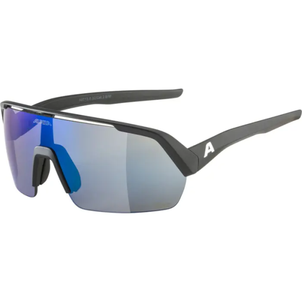 Alpina Turbo HR black matt Q-LITE blue