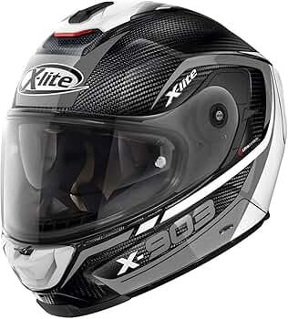 X-LITE Integralhelm X-903 UC Cavalcade N-Com #11, carbon-grau-weiss