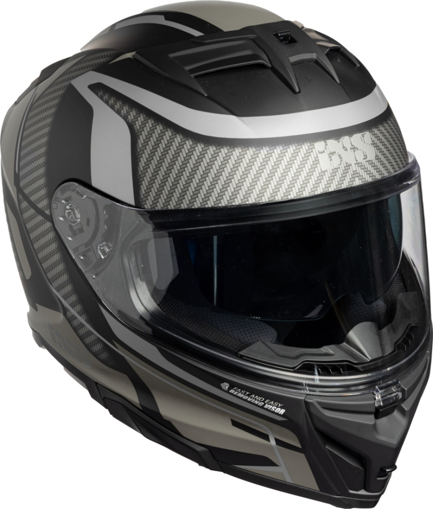 IXS Integralhelm iXS912 SV 2.0 Blade matt schwarz-silber L