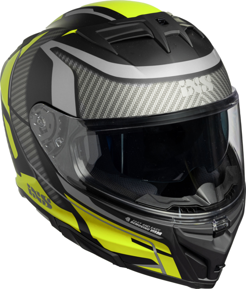 IXS Integralhelm iXS912 SV 2.0 Blade schwarz-fluo gelb