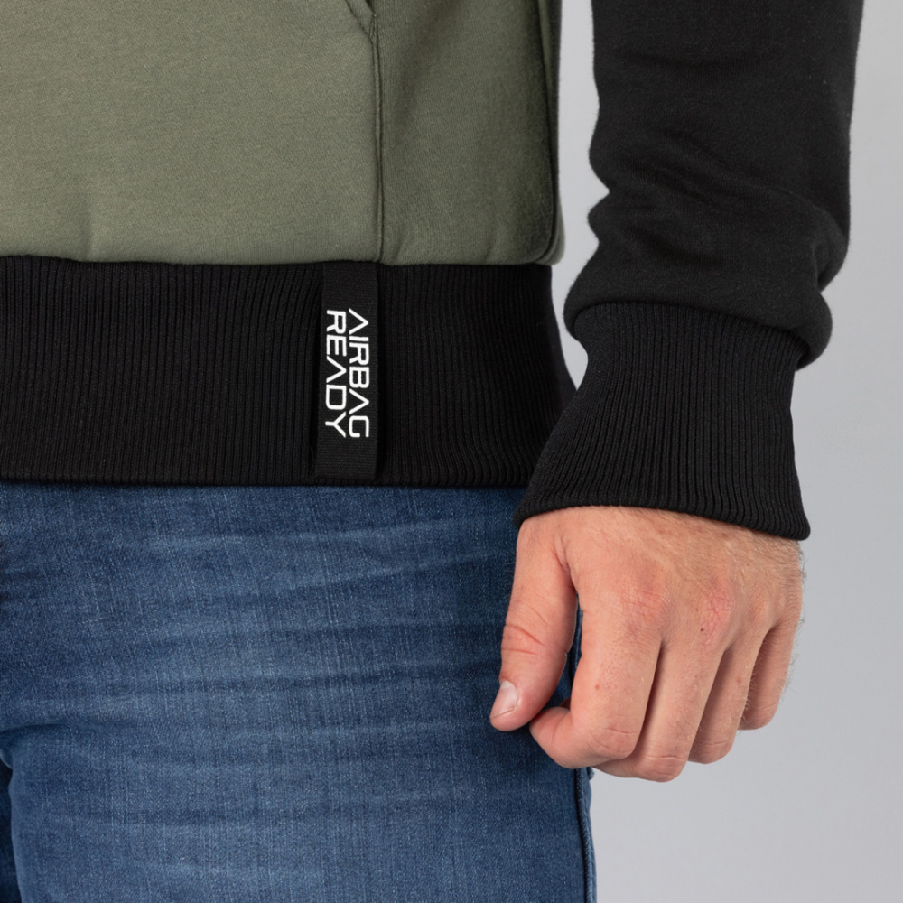 IXS Rapid 1.0 Hoodie oliv-orange