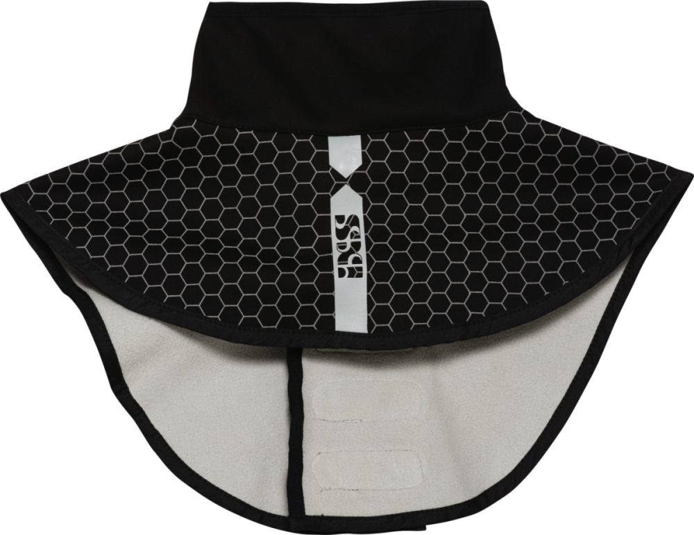 IXS Halskrause 365 Velcro schwarz-grau