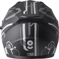 gms Integralhelm Hexago Graphic matt-grau L