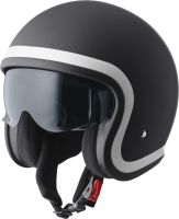 gms Jethelm Ride matt schwarz-weiss M