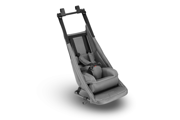 Cube Babyschale für Kinder Fahrradanhänger Double grey